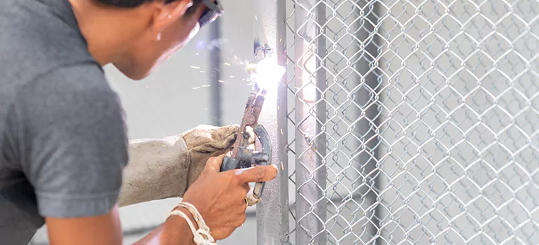 Commercial Mesh Door Repair in Casselberry, FL